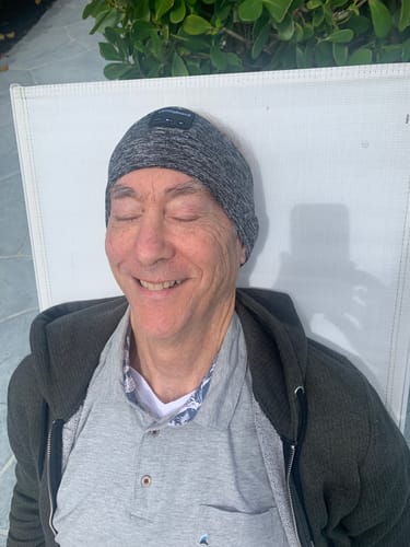 Customer photo review of CozyBand Wireless Headphones