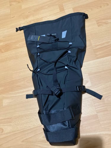 Customer photo review of Bike Saddle Bag Waterproof (5L-13L) - Large Capacity - Foldable - Reflective Cycling MTB Trunk