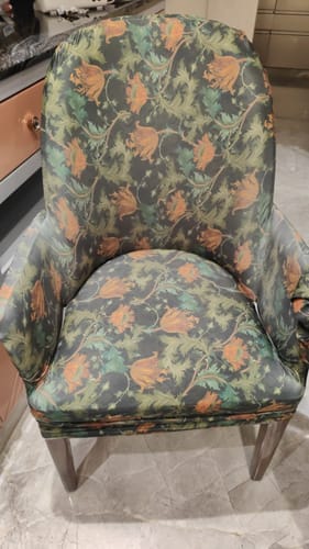 Customer photo review of Spicy Marigold Magic Universal Elastic Chair Covers