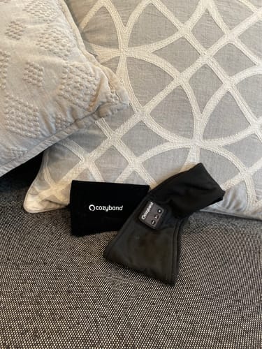 Customer photo review of CozyBand Wireless Headphones