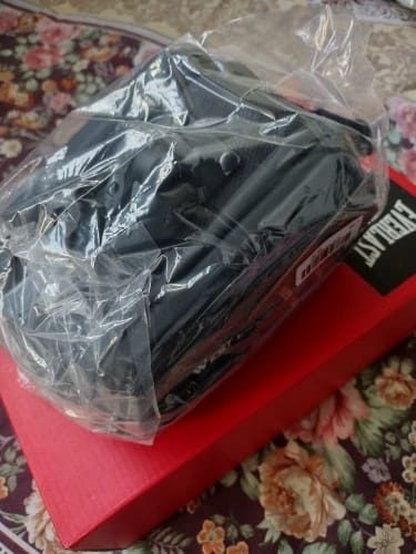 Customer photo review of Waterproof Hard Shell Bicycle Saddle Bag - MTB - Road Bike