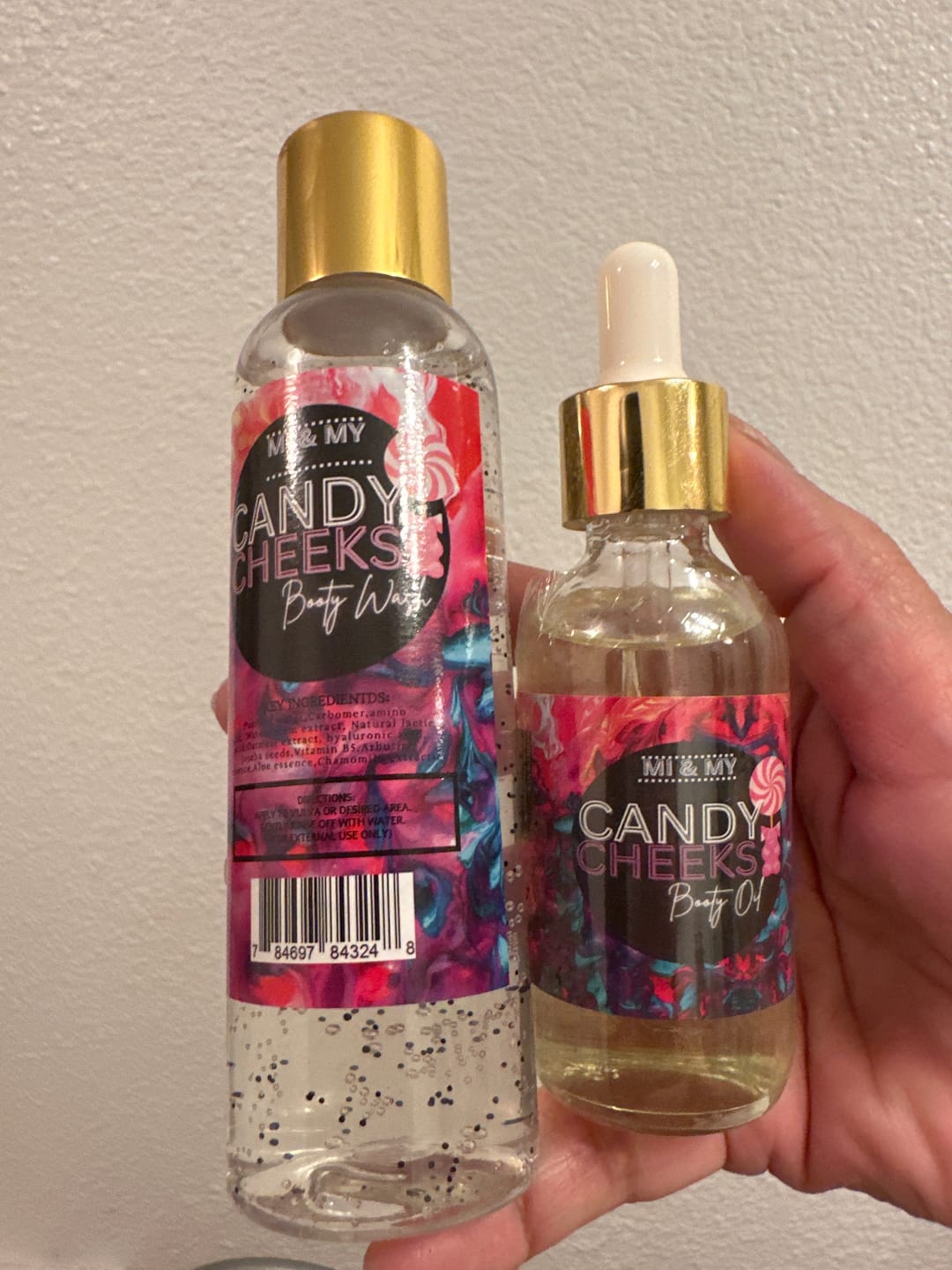 Customer photo review of Candy Cheeks Booty Bundle - 3pk