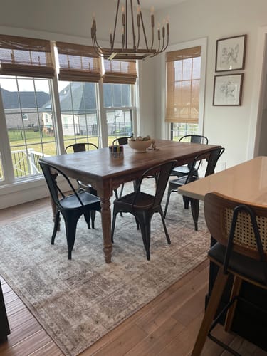 Customer photo review of Chateau Beige Rug