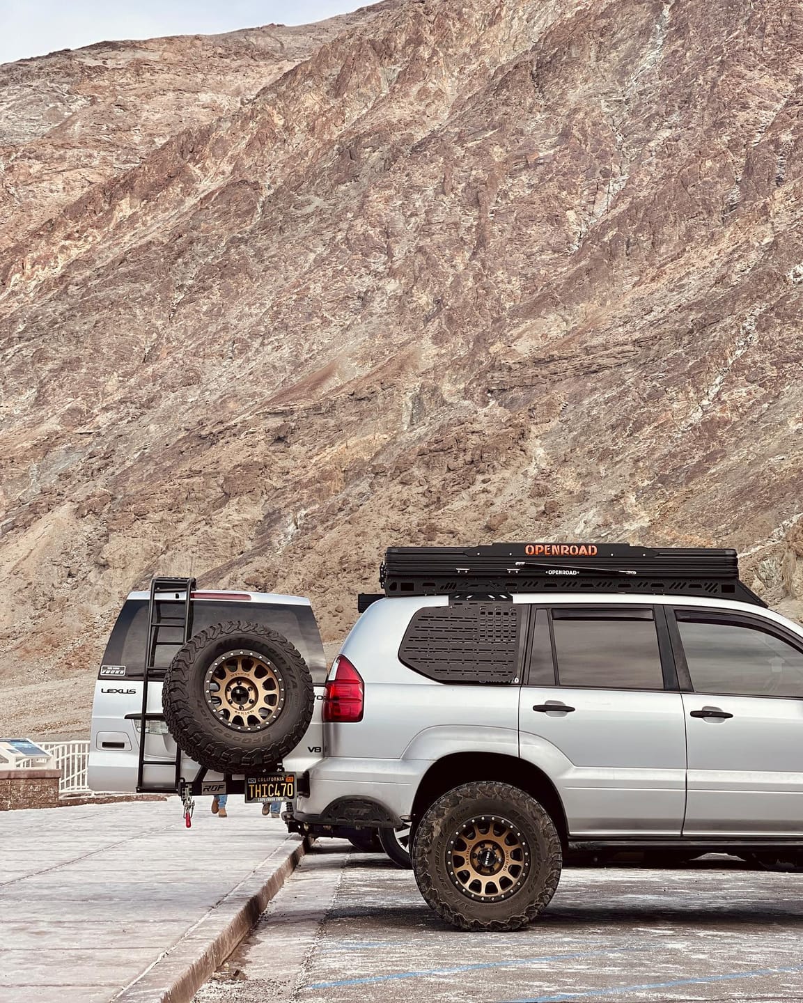 Customer photo review of OPENROAD4WD Aluminum Best Hard Shell Roof Top Tent - PeakRoof Series