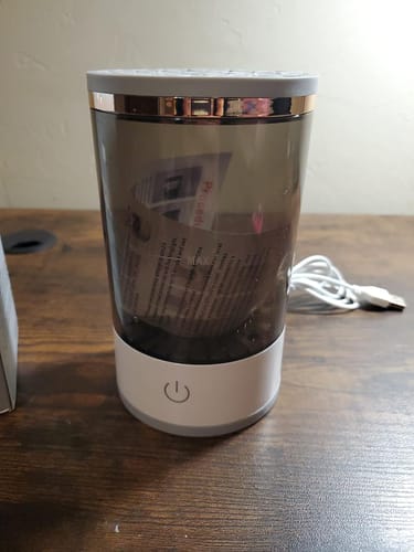 Customer photo review of Rinse Lilly™  Makeup Brush Cleaner