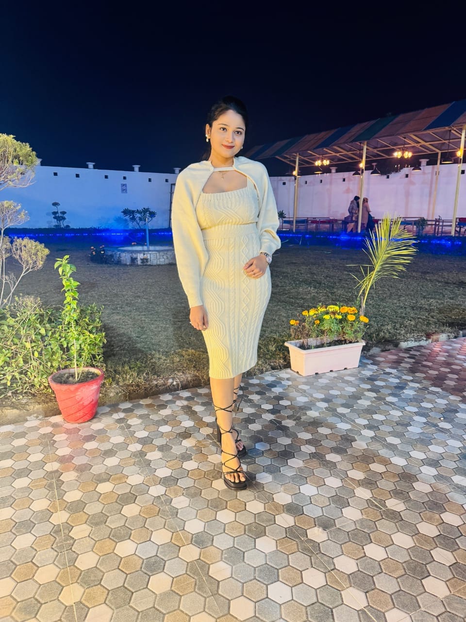 Customer photo review of Rason Knitted Premium Woolen Coord Set
