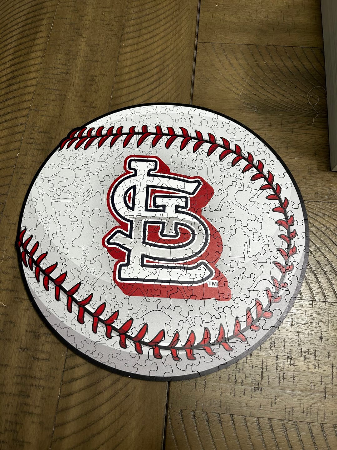 Customer photo review of St. Louis Cardinals™ - Wooden Puzzle