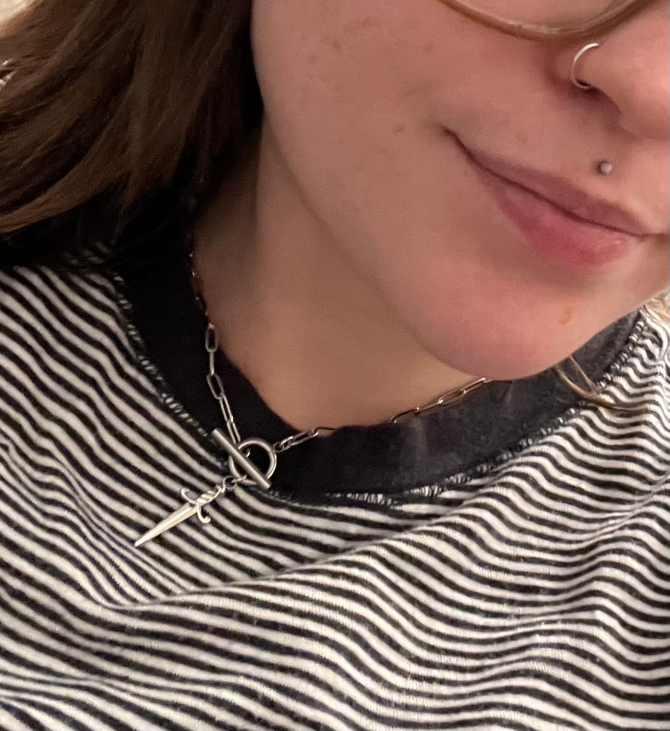 Customer photo review of Dagard Necklace