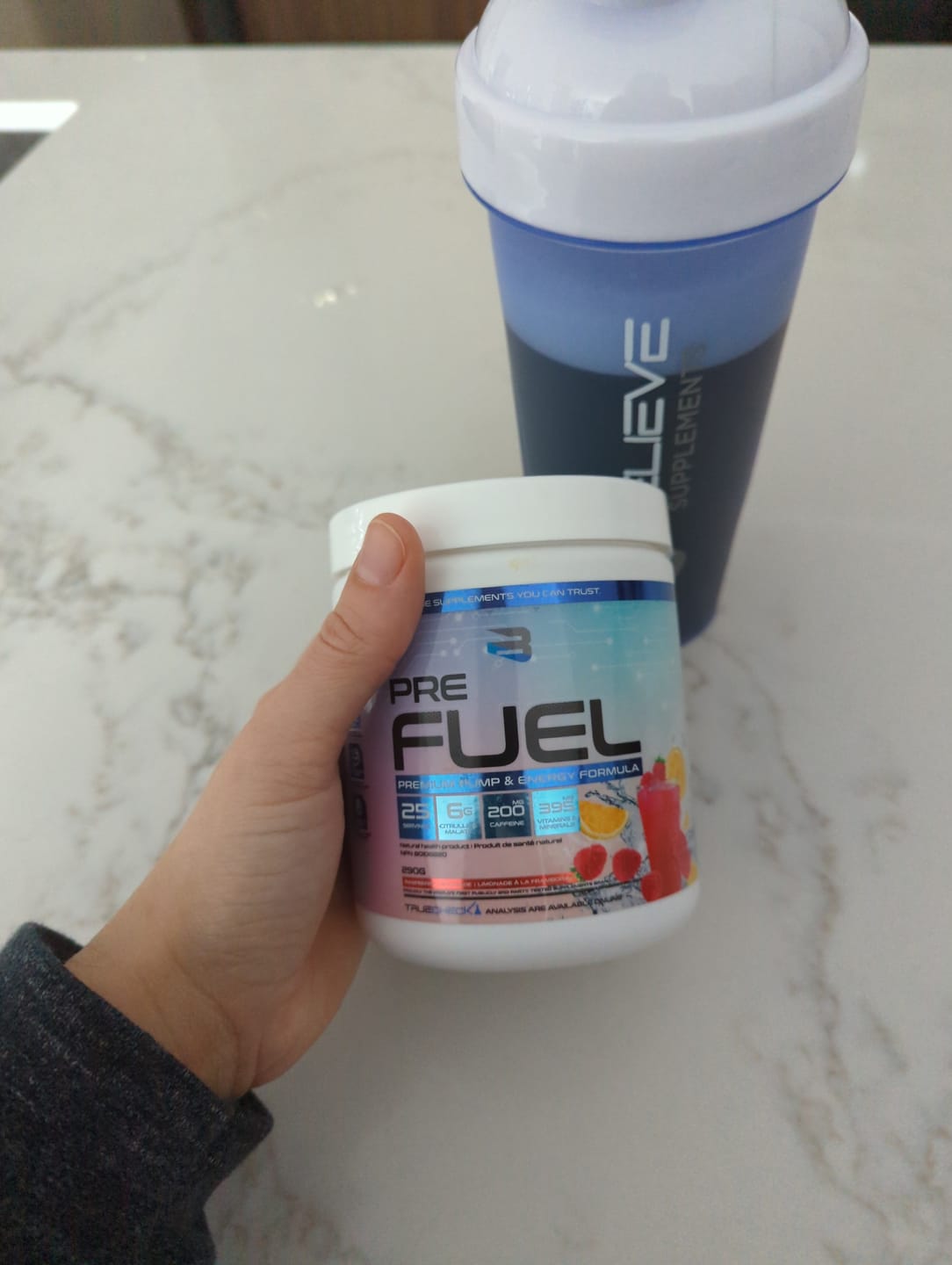Customer photo review of Pre Fuel