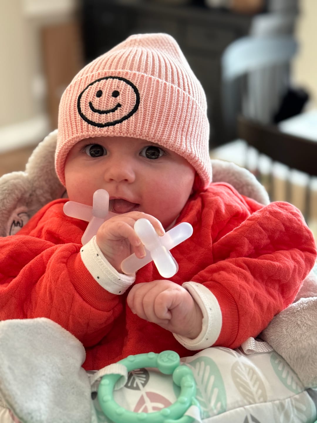 Customer photo review of Smiley Hat/Beanie