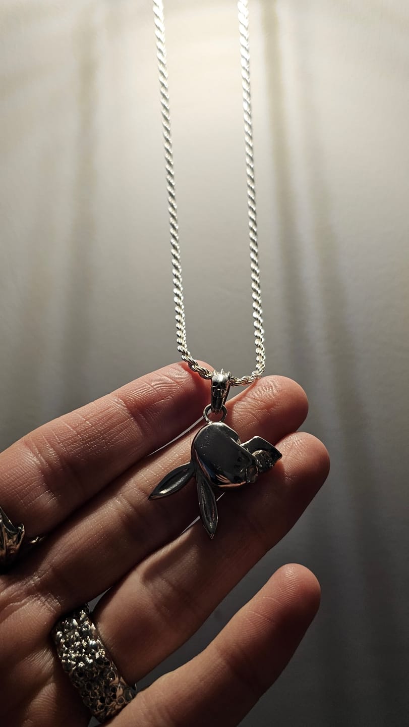 Customer photo review of SKULLBOY PENDANT