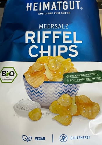 Customer photo review of Bio Riffel Chips Meersalz