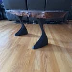 Customer photo review of Bench Legs 122 Botas 16H Minimalist Metal Furniture