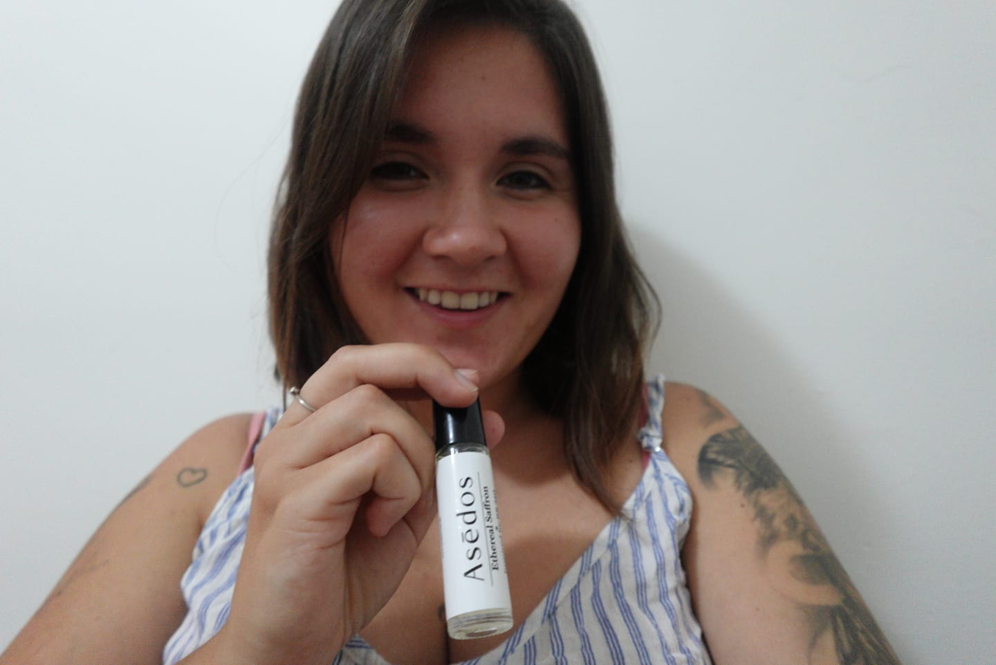 Customer photo review of ETHEREAL SAFFRON PERFUME OIL