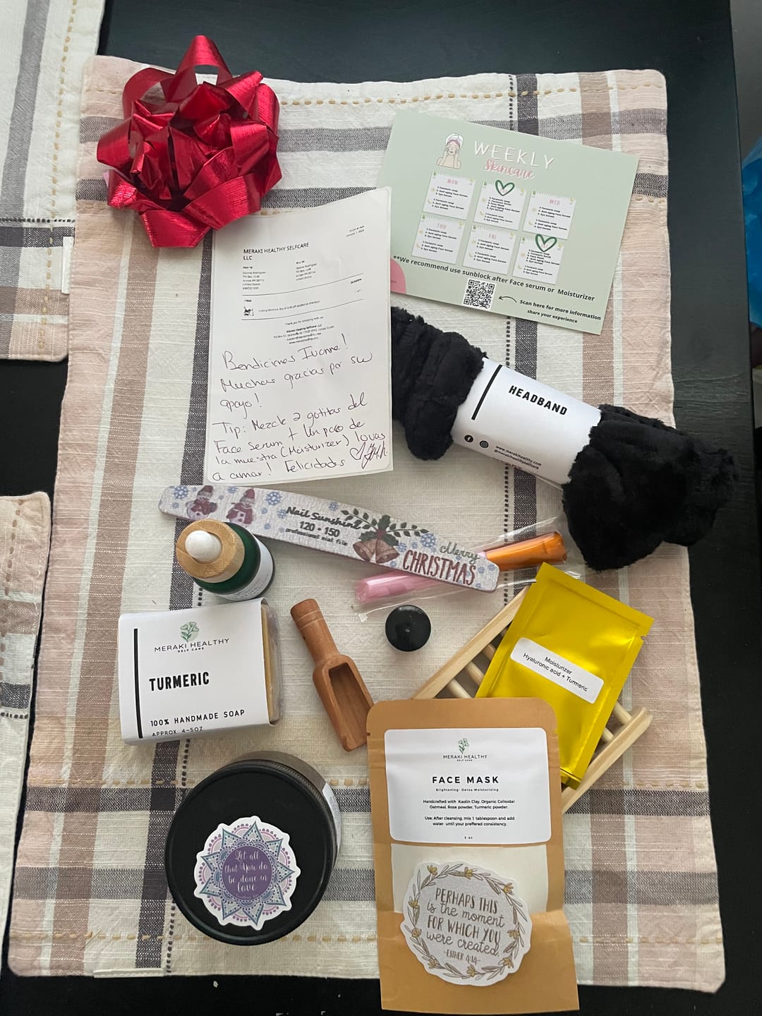 Customer photo review of Luxury Skincare  Box $10.00 off applied at checkout