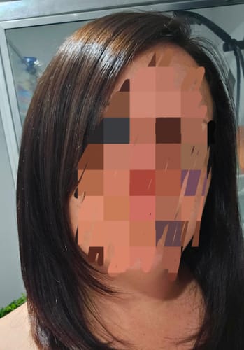 Customer photo review of H2D Linear II Rose Gold WIDE PLATE straightener