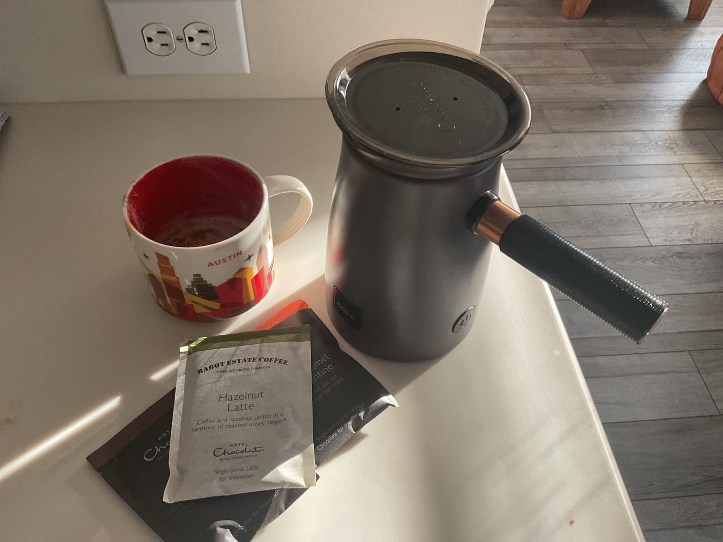 Customer photo review of Hazelnut Latte Mocha Flakes