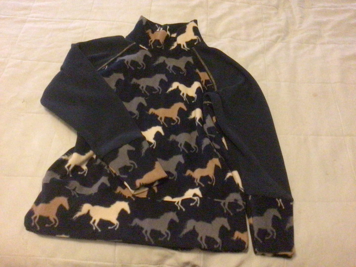 Customer photo review of Printed Fleece/Sweatshirt Remnants