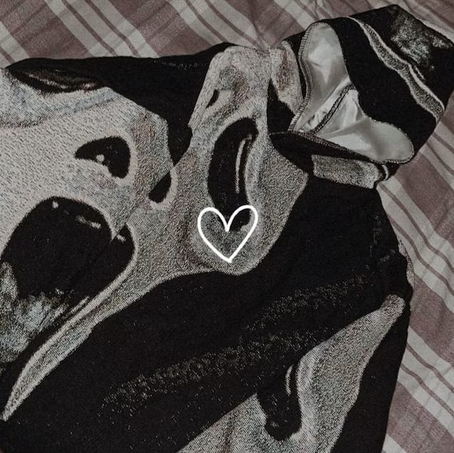 Customer photo review of Scream Full Tapestry Hoodie