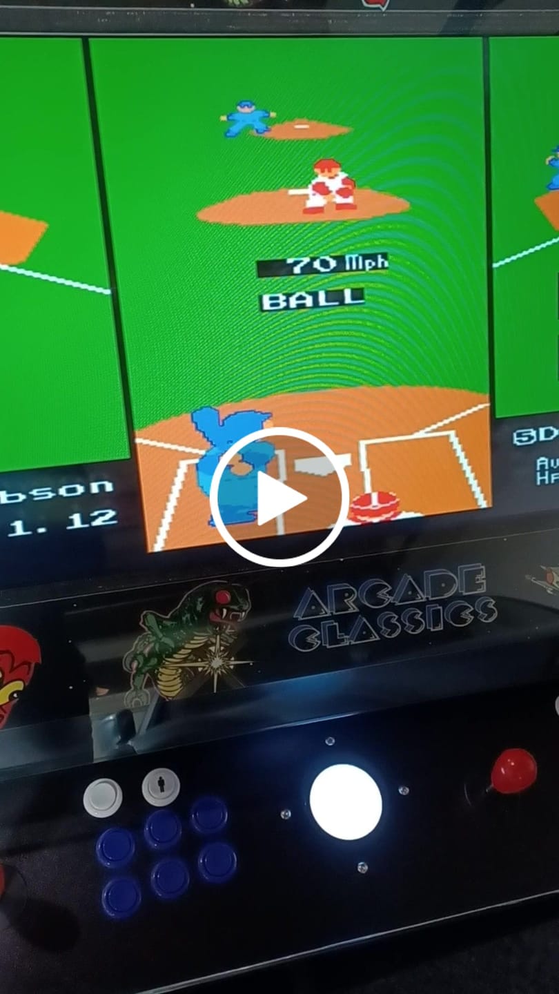 Customer video review of Cocktail Arcade Machine 4500 Games 32 inch screen Tilt Up Black Lift Up Retro Multi-cade Table