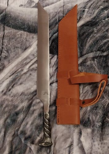 Customer photo review of Rail Spike Seax