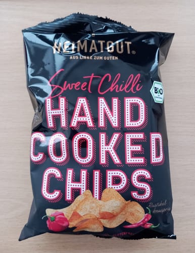 Customer photo review of Bio Kesselchips Chilli