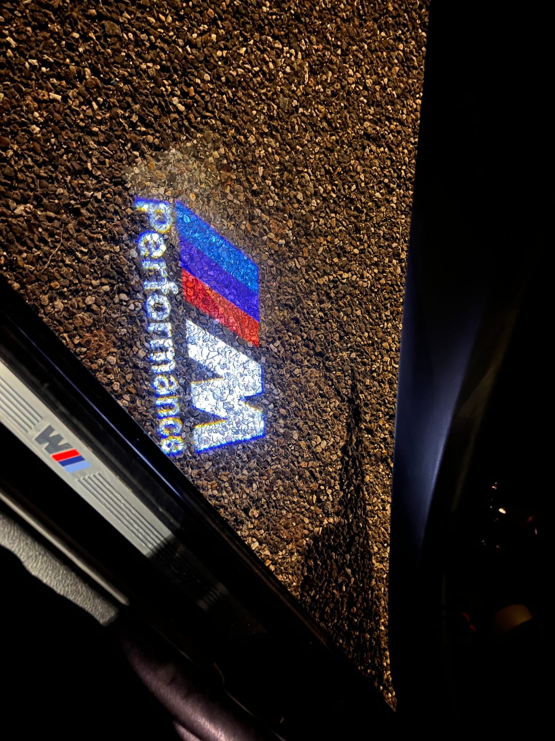 Customer photo review of EuroLuxe BMW LED Car Door Welcome Logo Shadow Lights | E/F Chassis