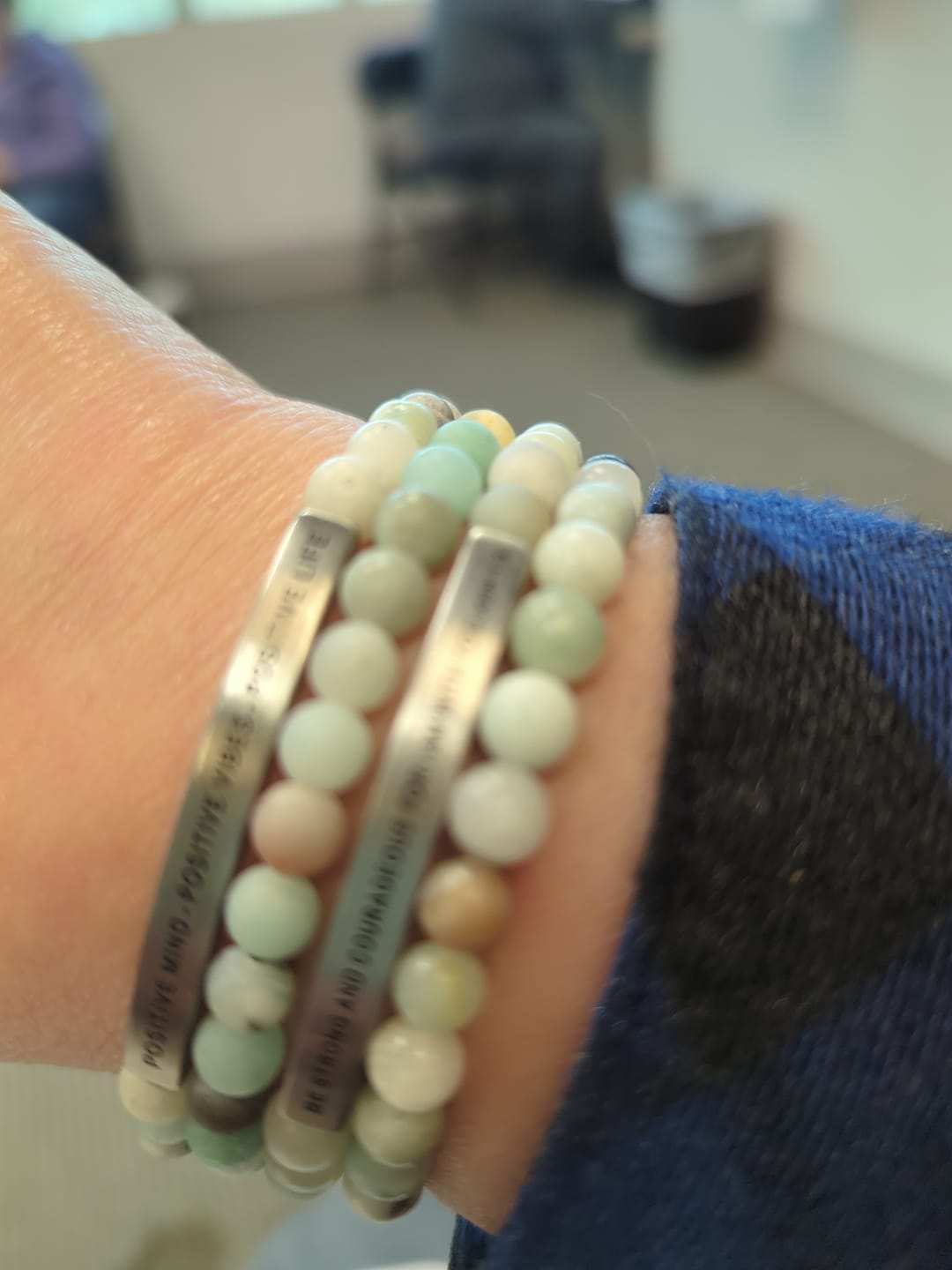 Customer photo review of Bloom Bracelet Box - Monthly Subscription Box