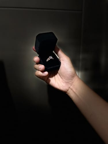 Customer photo review of 2ct Heraklion Engagement Ring
