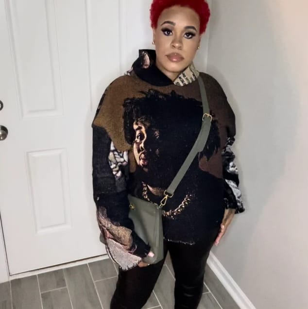 Customer photo review of Rod Wave Crewneck
