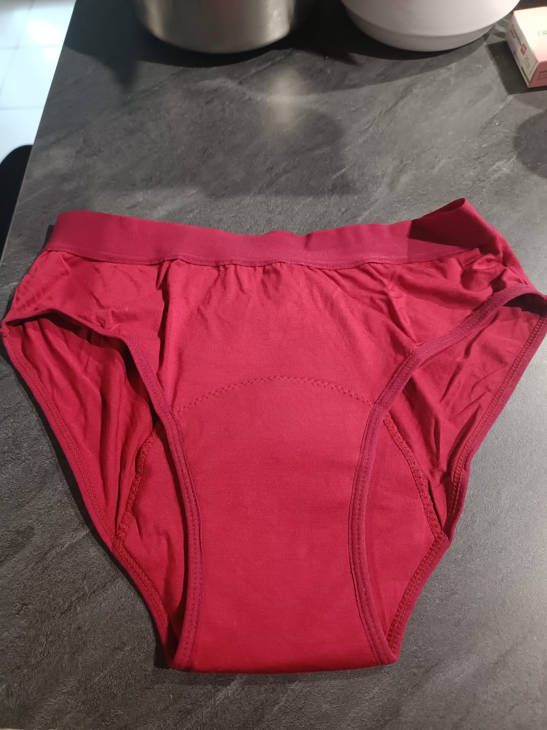 Customer photo review of Culotte Menstruelle Léa - Edition Limitée