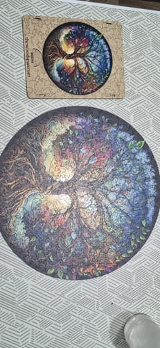 Customer photo review of Hayat Ağacı - Ahşap Puzzle
