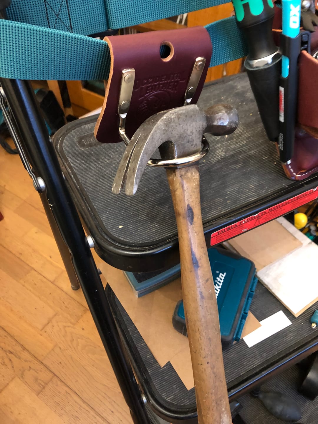 Customer photo review of Occidental Leather Toolbelts | 5059 Hammer Holder