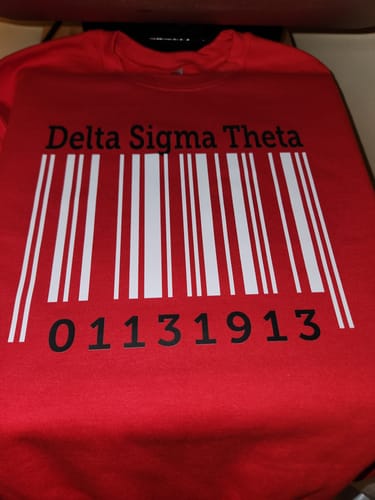 Customer photo review of Custom DTF Gang Sheet 22 x 200