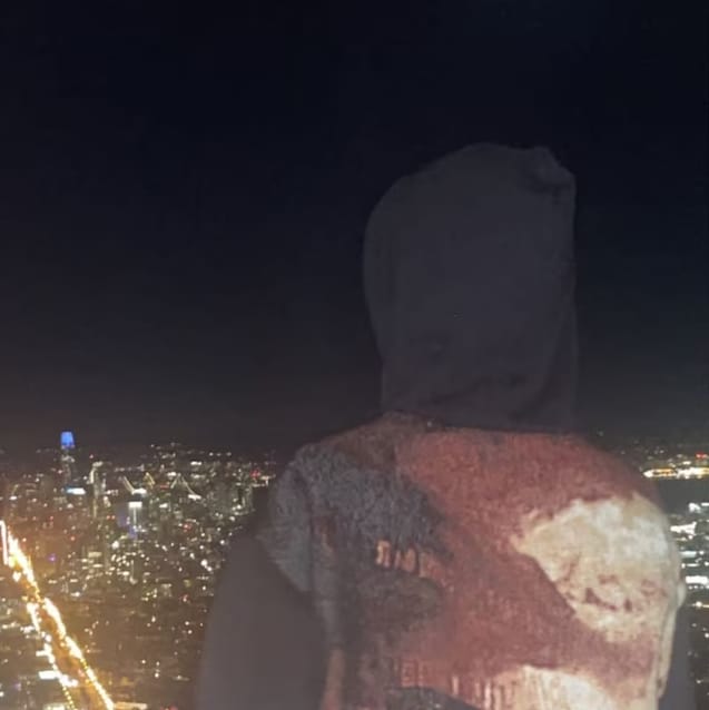 Customer photo review of Police Fire Tapestry Hoodie