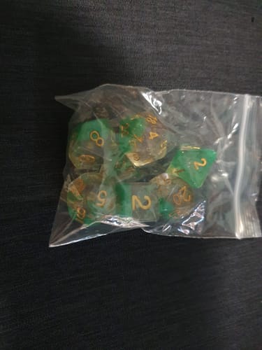 Customer photo review of Mystery Dice