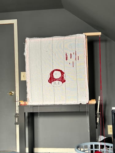 Customer photo review of Tufting Starter Kit