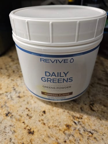 Customer photo review of Daily Greens Powder