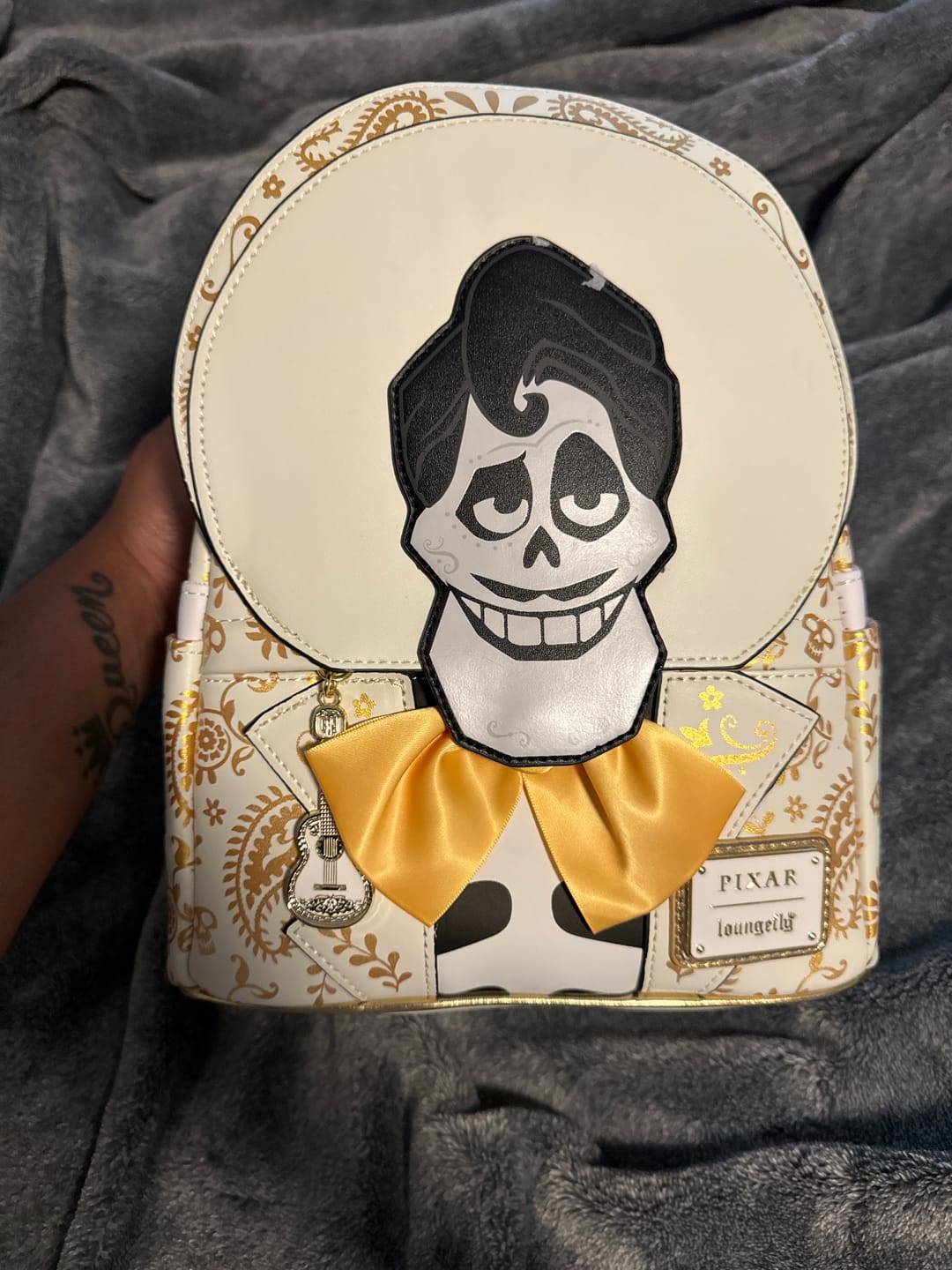 Customer photo review of 707 Street Exclusive - Loungefly Disney Villains Pixar Coco Ernesto Cosplay Mini Backpack