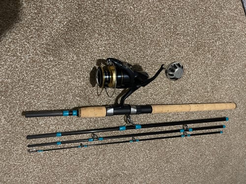 Customer photo review of 8Ft No Excuses Travel Rod with Tube Medium Action 1/2oz to 2oz