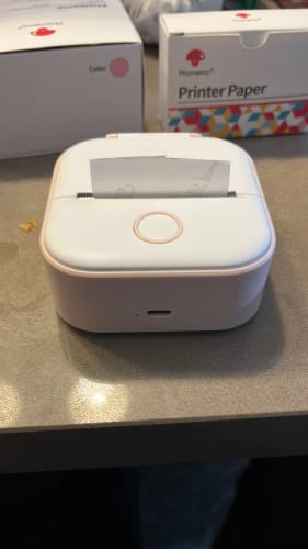 Customer photo review of Mini Printer