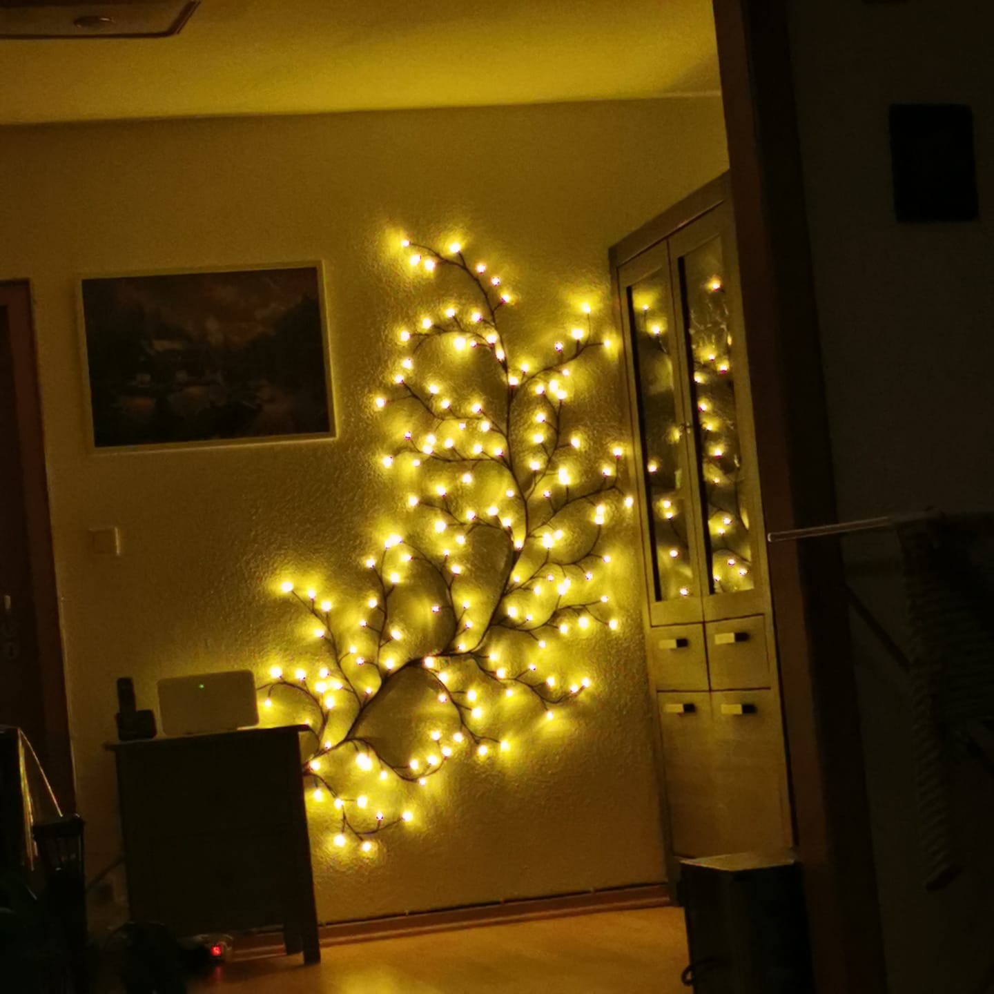Customer photo review of Bäumlein® - Weinrebe mit 144 LED's