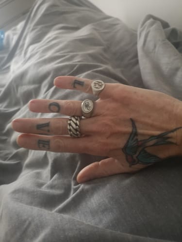 Customer photo review of Scorpion Ring