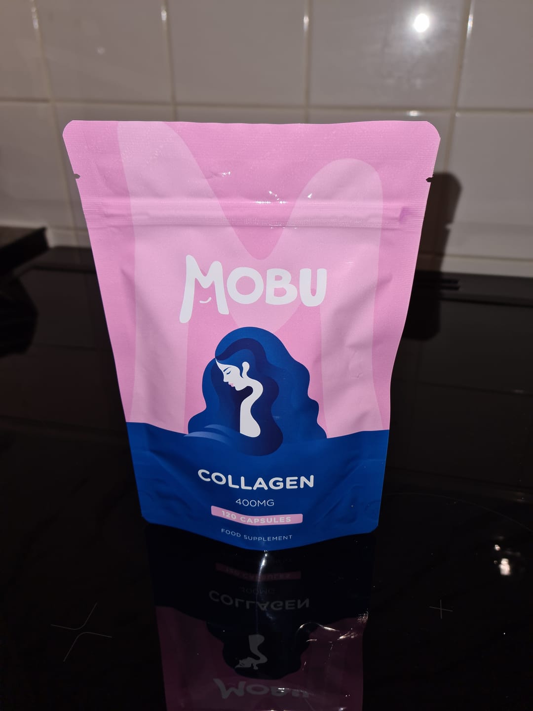 Customer photo review of Bovine Collagen 400mg Capsules