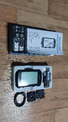 Customer photo review of GPS Bike Computer Wireless - Waterproof - Speedometer Odometer - Bluetooth 5.0