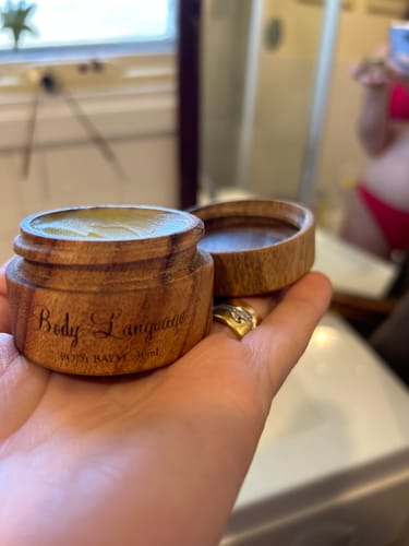 Customer photo review of Hemp Balm 'Body Language'
