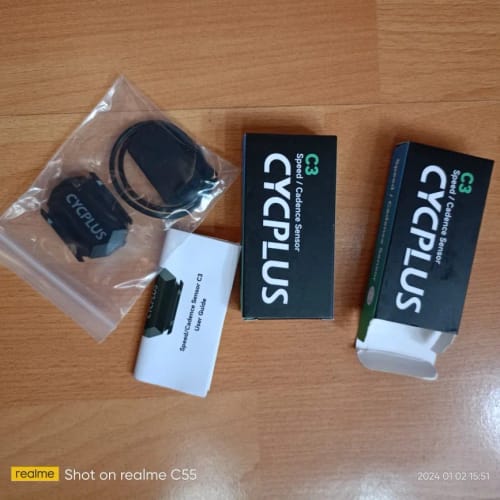 Customer photo review of Speed Dual Sensor Bicycle - ANT+ BLE 5.0 Speedometer for Bike Computer