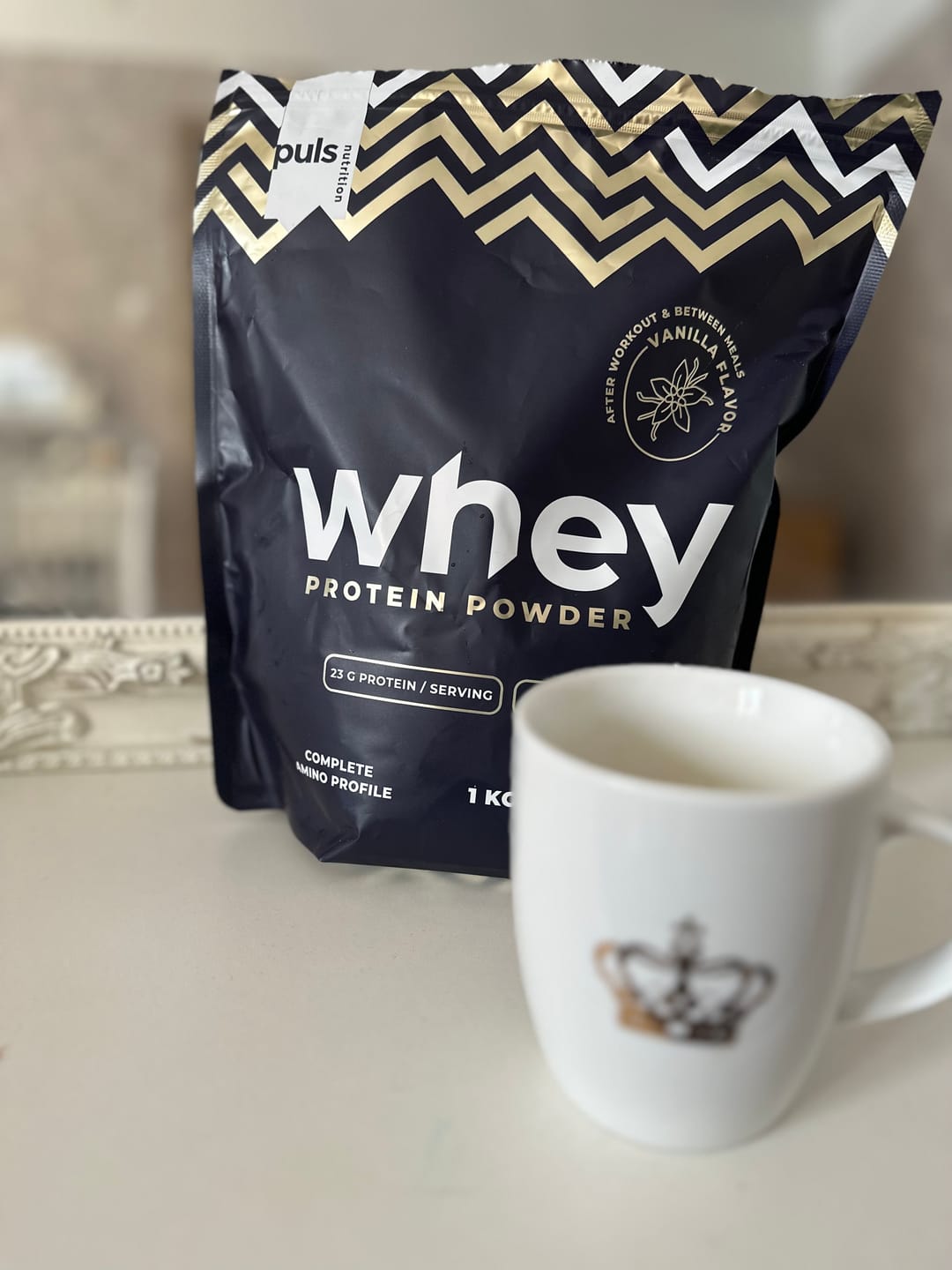 Customer photo review of PULS WHEY pulveris (1 kg)