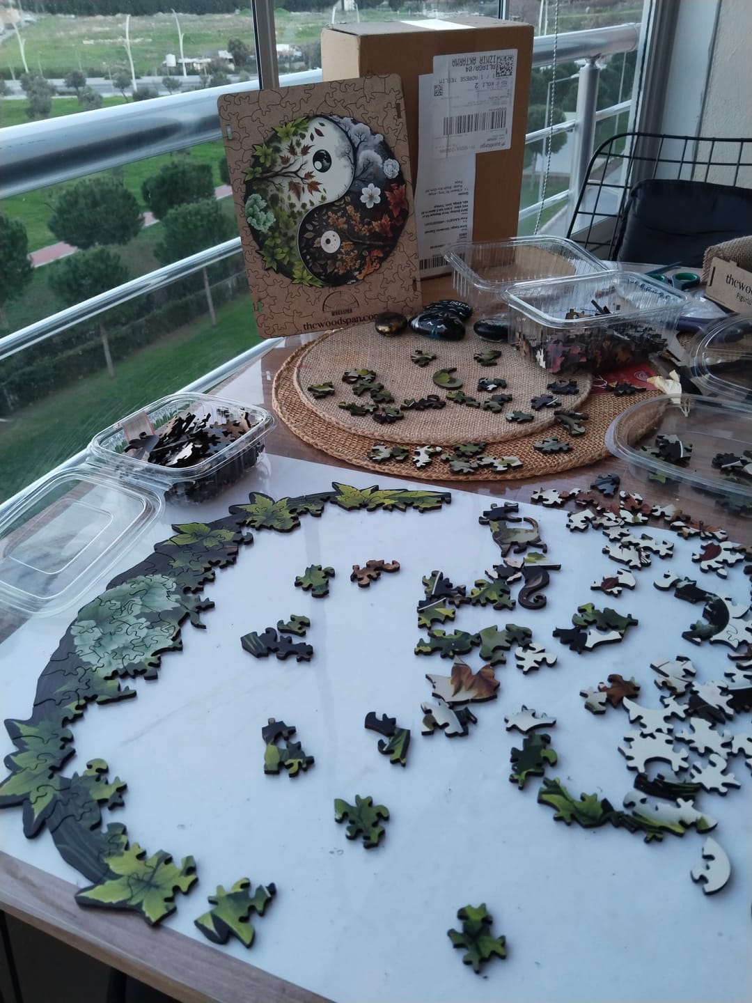 Customer photo review of 4 Season Yin Yang - Ahşap Puzzle
