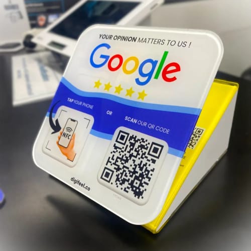 Customer photo review of Google Reviews - Plate